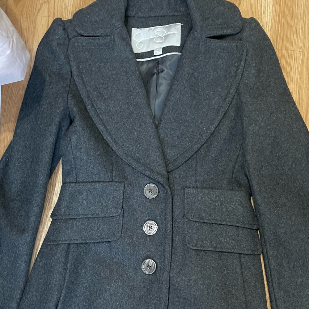 Jessica Simpson pea coat